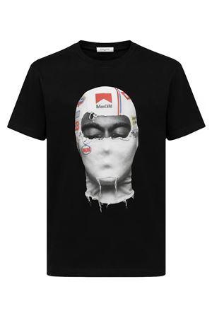 T-shirt in cotone nero Mask Racing IH NOM UH NIT | NCS26200009
